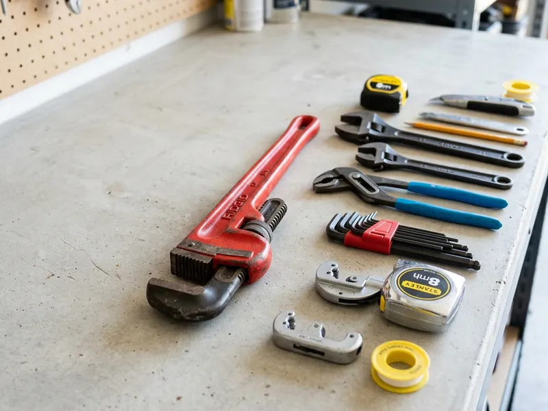 Professional plumbers in La Ward, TX equipped with top-tier tools for residential and commercial plumbing services.